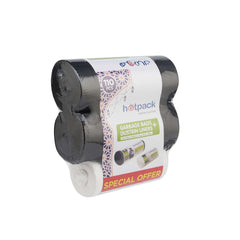Garbage Bag Roll 65 x 95 cm + Dustbin Bag 45 x 55 cm Combo Pack - hotpackwebstore.com -