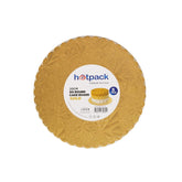 Gold Round Cake Board 5 Pieces - hotpackwebstore.com - Baking & Decoration