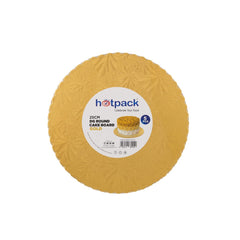 Gold Round Cake Board 5 Pieces - hotpackwebstore.com - Baking & Decoration