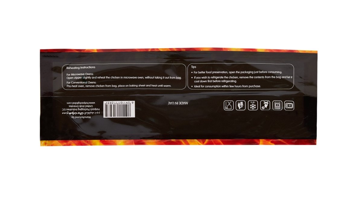 Grilled Chicken Bag - hotpackwebstore.com - Chicken Bag