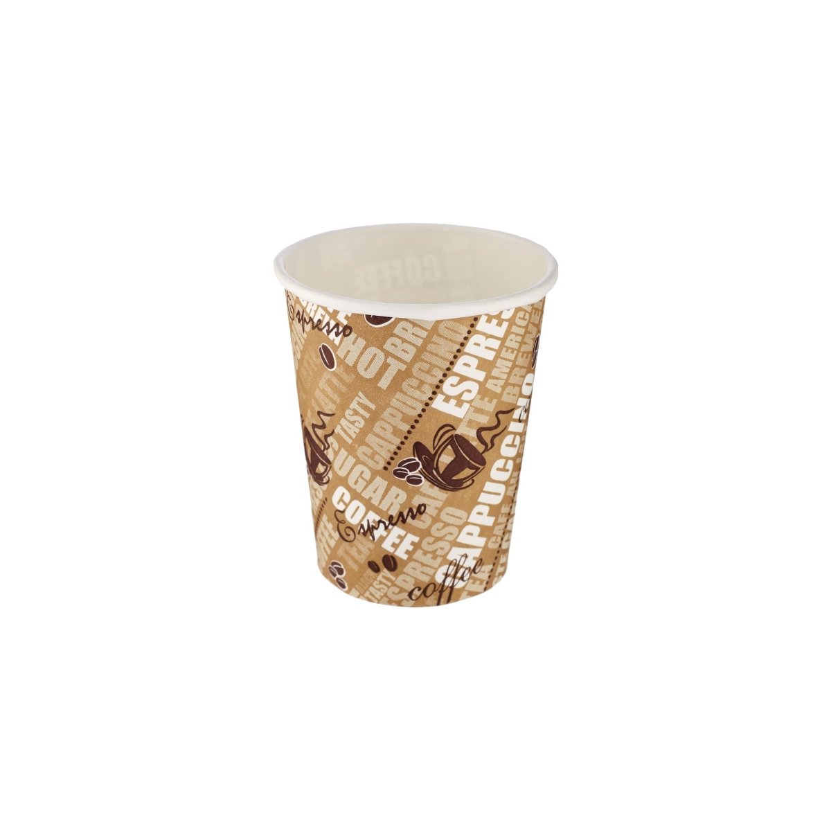 Heavy Duty Printed Single Wall Paper Cups - hotpackwebstore.com - Single Wall Paper Cups