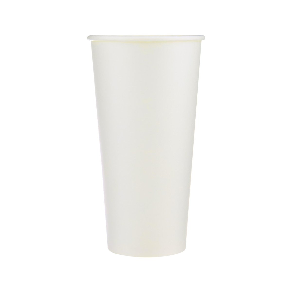 Heavy Duty White Single Wall Paper Cups - hotpackwebstore.com