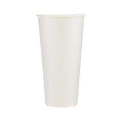 Heavy Duty White Single Wall Paper Cups - hotpackwebstore.com