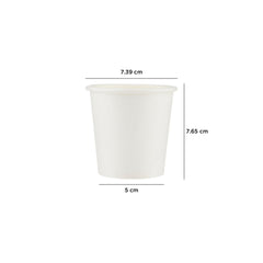 Heavy Duty White Single Wall Paper Cups - hotpackwebstore.com - Single Wall Paper Cups