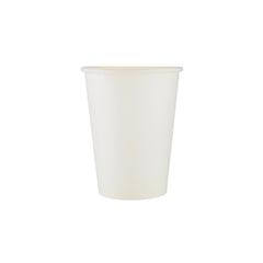 Heavy Duty White Single Wall Paper Cups - hotpackwebstore.com
