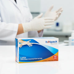 Powder Free Latex Gloves - hotpackwebstore.com