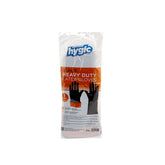 Hygic Black Heavy Duty Latex Gloves - hotpackwebstore.com -