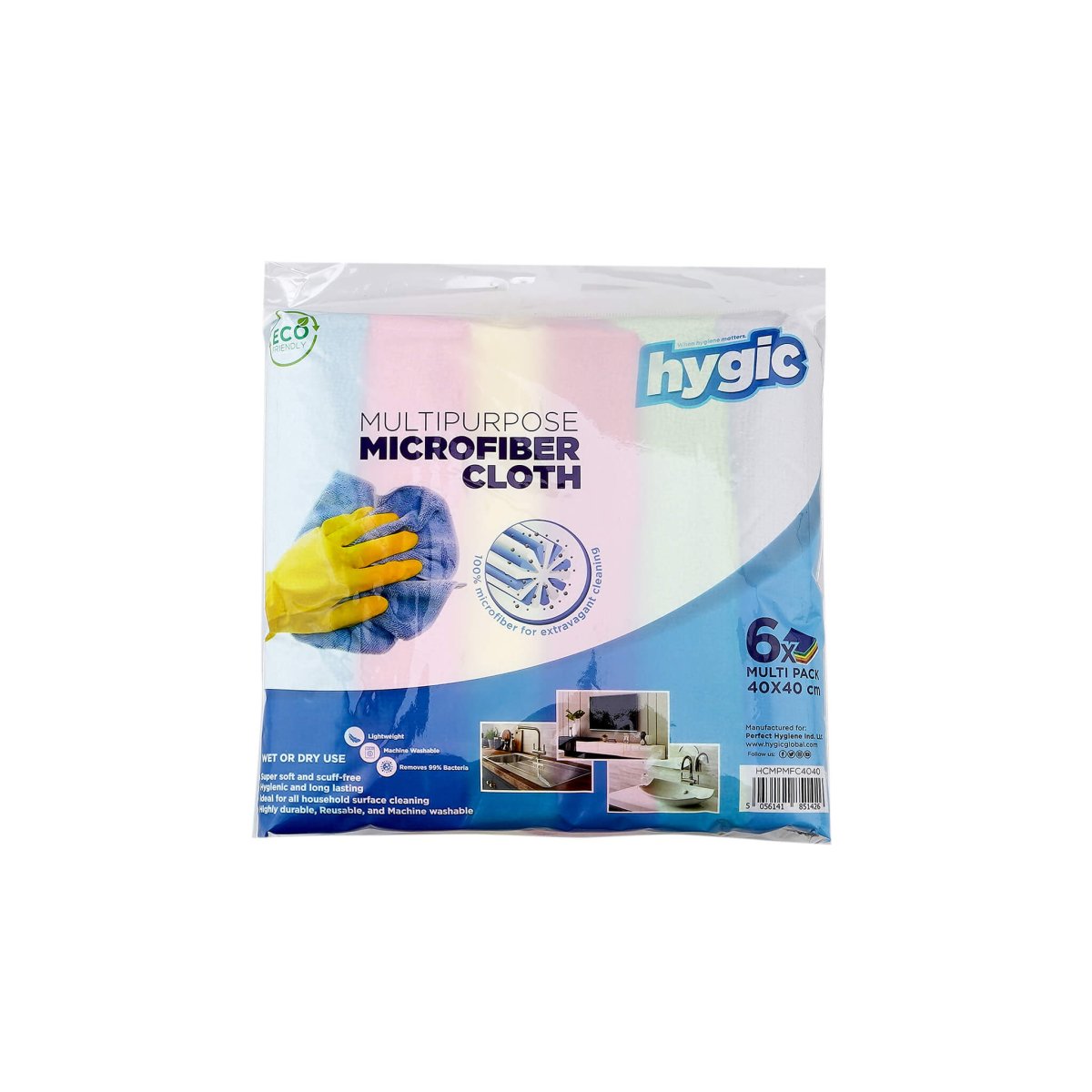 Hygic Multipurpose Microfiber Cloth - hotpackwebstore.com - Cleaning Cloth