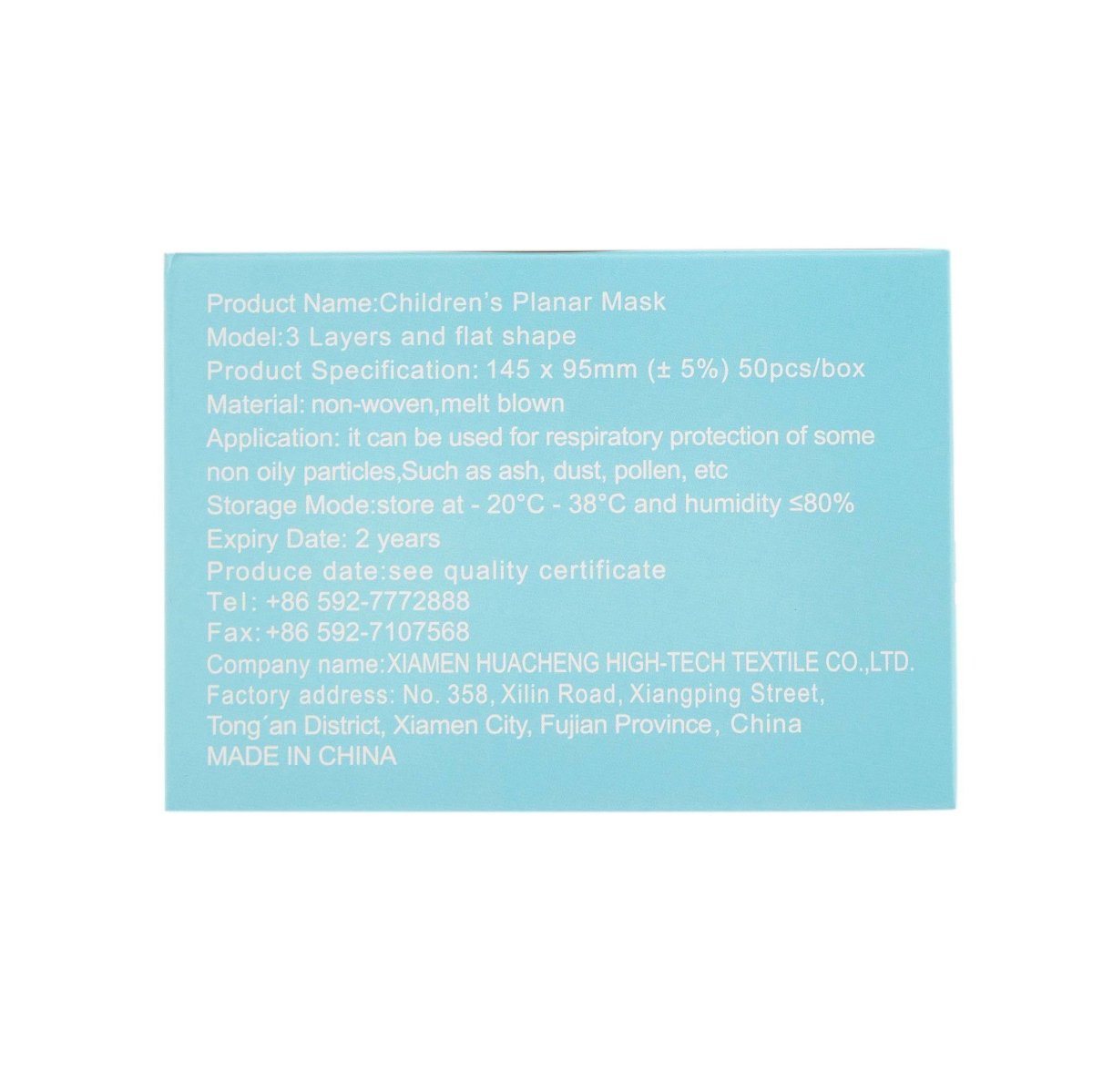 Kids Blue Face Mask 50 Pieces - hotpackwebstore.com - Face Mask