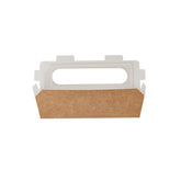 Kraft Baguette Box With Window - hotpackwebstore.com -