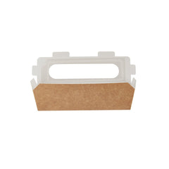 Kraft Baguette Box With Window - hotpackwebstore.com -