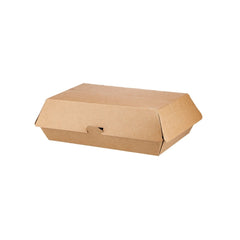 Kraft Flute Burger Box - hotpackwebstore.com -