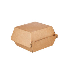 Kraft Flute Burger Box - hotpackwebstore.com -