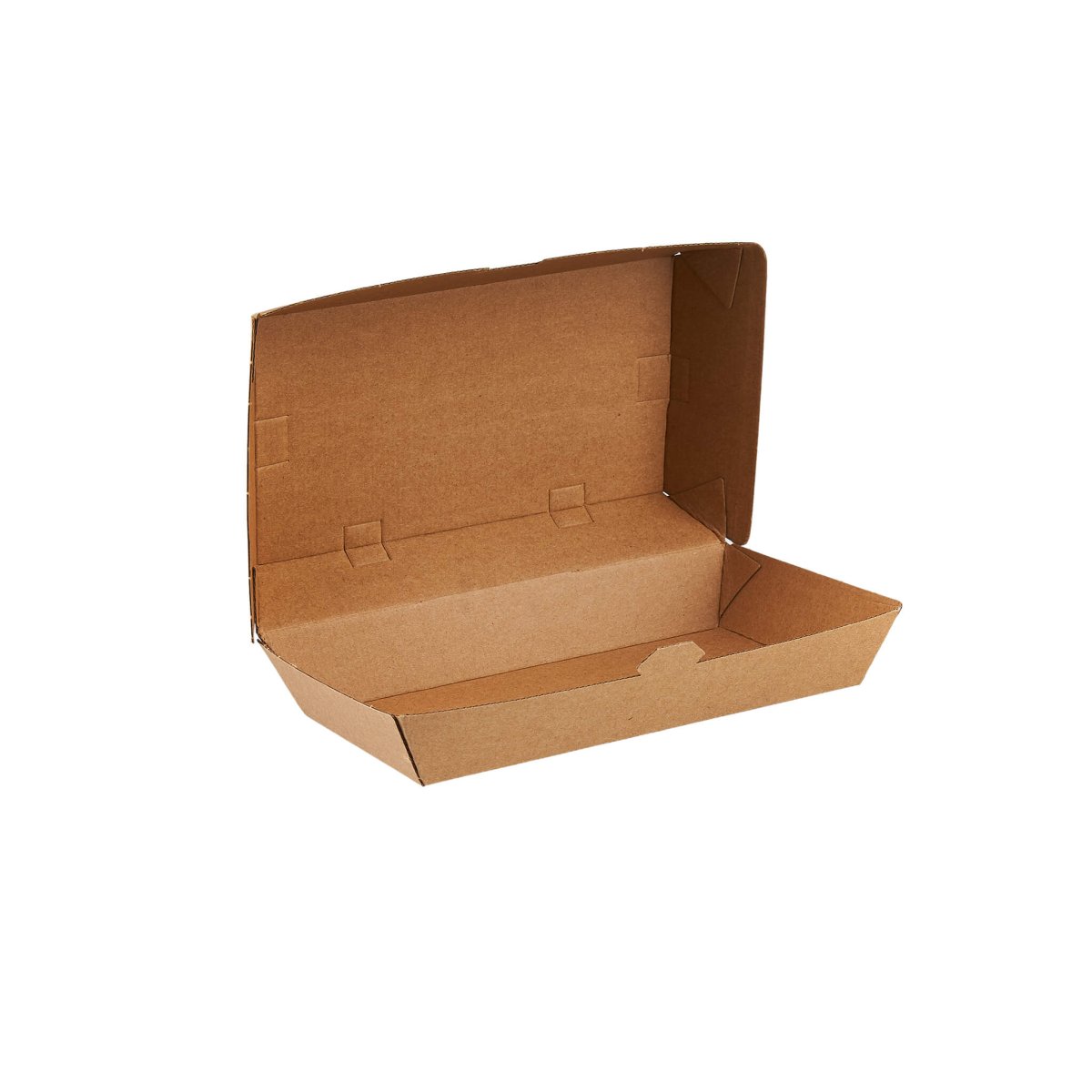 Kraft Flute Burger Box - hotpackwebstore.com -