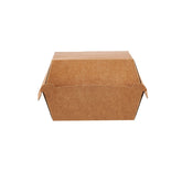 Kraft Flute Burger Box - hotpackwebstore.com -