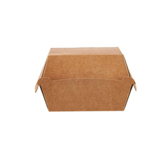 Kraft Flute Burger Box - hotpackwebstore.com -