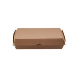 Kraft Flute Family Pack 290X170X80 mm 100 Pieces - hotpackwebstore.com - Kraft Tray