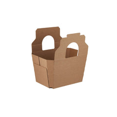 Kraft Flute Punnet Container - hotpackwebstore.com - Punnet Container