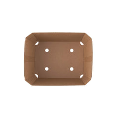 Kraft Flute Punnet Container - hotpackwebstore.com - Punnet Container