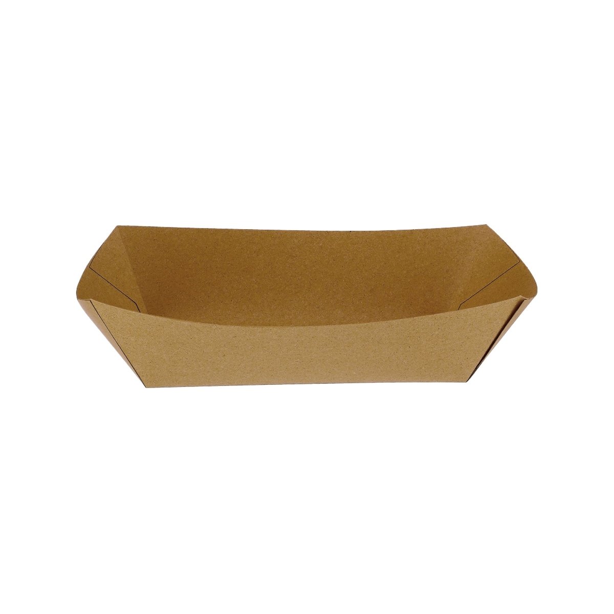 Kraft Paper Boat Tray - hotpackwebstore.com - Paper Trays