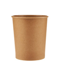 Kraft Paper Noodle Bowl with Kraft Lid - hotpackwebstore.com - Noodle Bowls