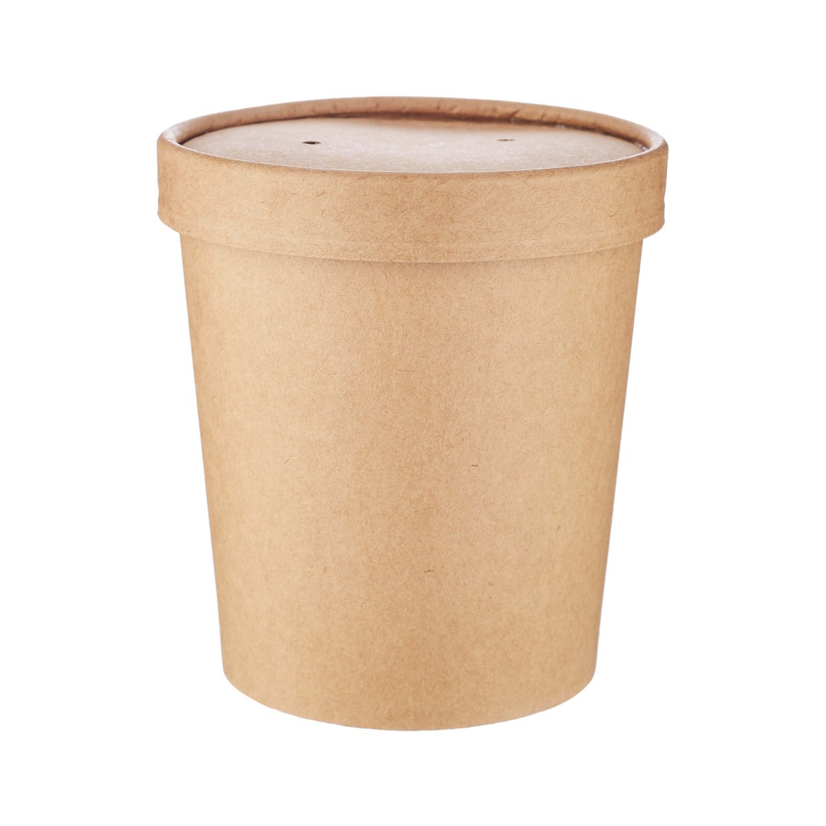 Kraft Paper Noodle Bowl with Kraft Lid - hotpackwebstore.com - Noodle Bowls