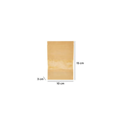 Kraft Resealable Paper Bag With Window 50 Pieces - hotpackwebstore.com - Paper Bags