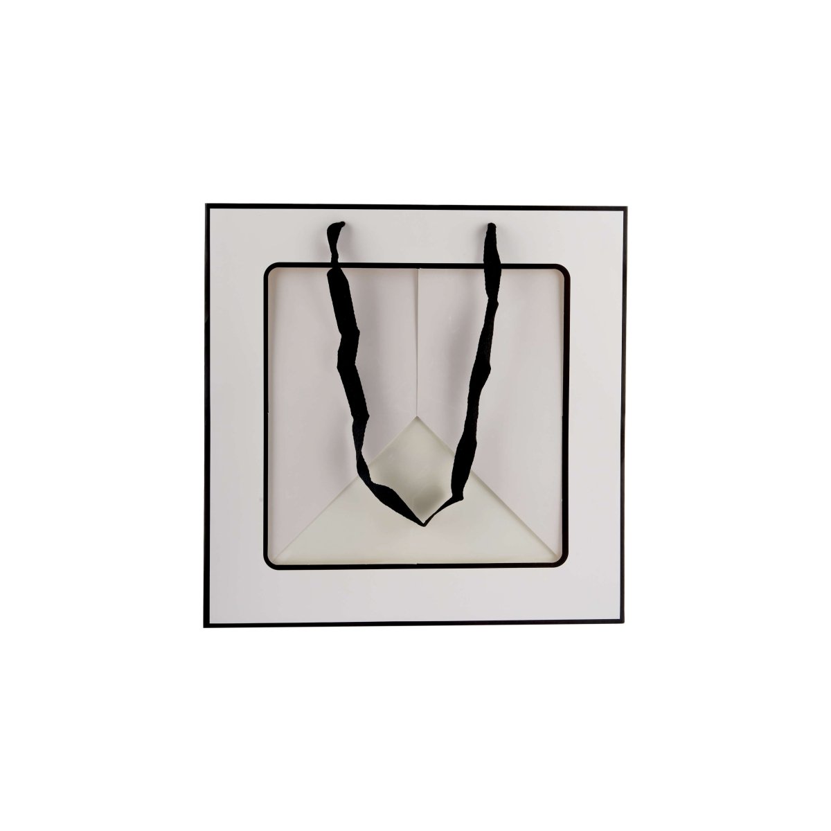Luxury Gift Paper Bag With Window - hotpackwebstore.com - Gift Paper Bags