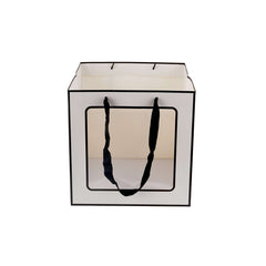 Luxury Gift Paper Bag With Window - hotpackwebstore.com - Gift Paper Bags