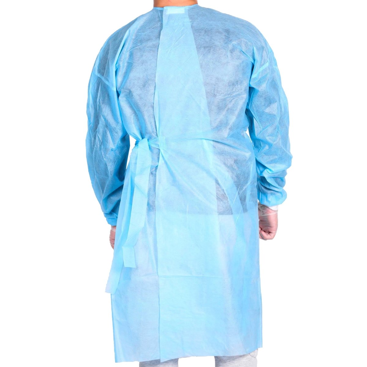 Non - Woven Isolation Gown 1 Piece - hotpackwebstore.com - Isolation Gown