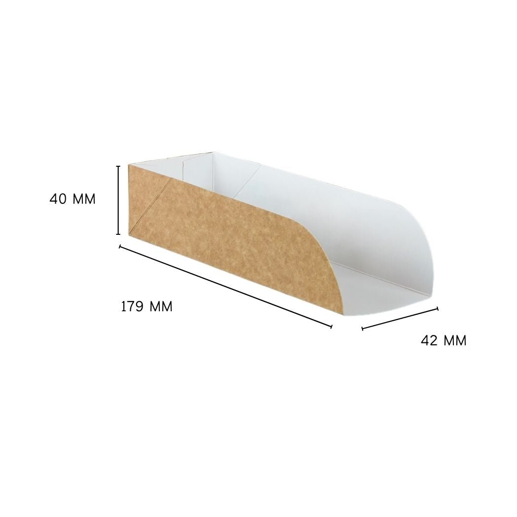 Open Ended Trays 500 Pieces - hotpackwebstore.com - Paper Trays