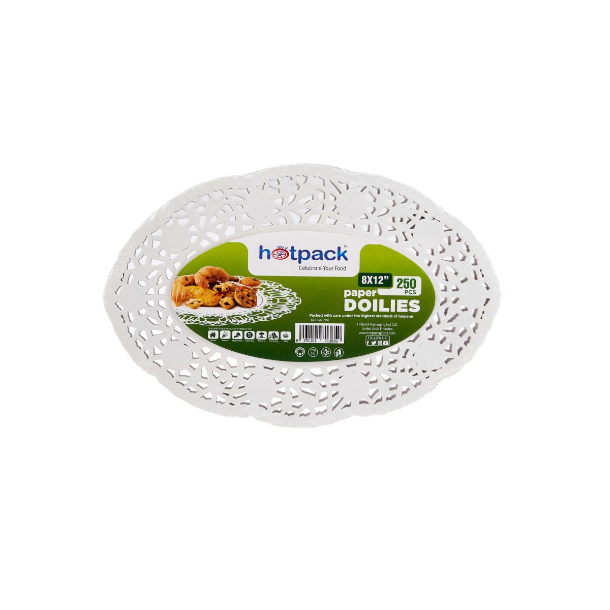 Oval Paper Doilies - hotpackwebstore.com - Paper Doilies