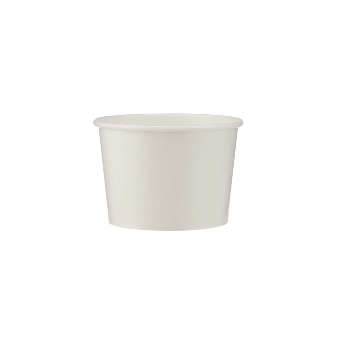 Paper Ice Cream Cup White 1000 Pieces - hotpackwebstore.com - Ice Cream Bowls