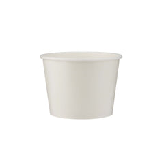 Paper Ice Cream Cup White 1000 Pieces - hotpackwebstore.com