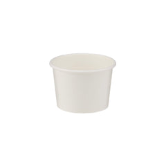Paper Ice Cream Cup White 1000 Pieces - hotpackwebstore.com - Ice Cream Bowls