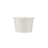 Paper Ice Cream Cup White 1000 Pieces - hotpackwebstore.com - Ice Cream Bowls