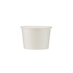 Paper Ice Cream Cup White 1000 Pieces - hotpackwebstore.com - Ice Cream Bowls