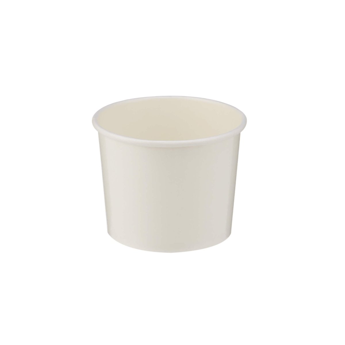 Paper Ice Cream Cup White 1000 Pieces - hotpackwebstore.com - Ice Cream Bowls