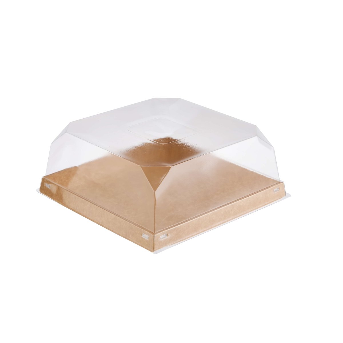 Paper Pastry Containers With Clear Lid - hotpackwebstore.com - Pastry Containers