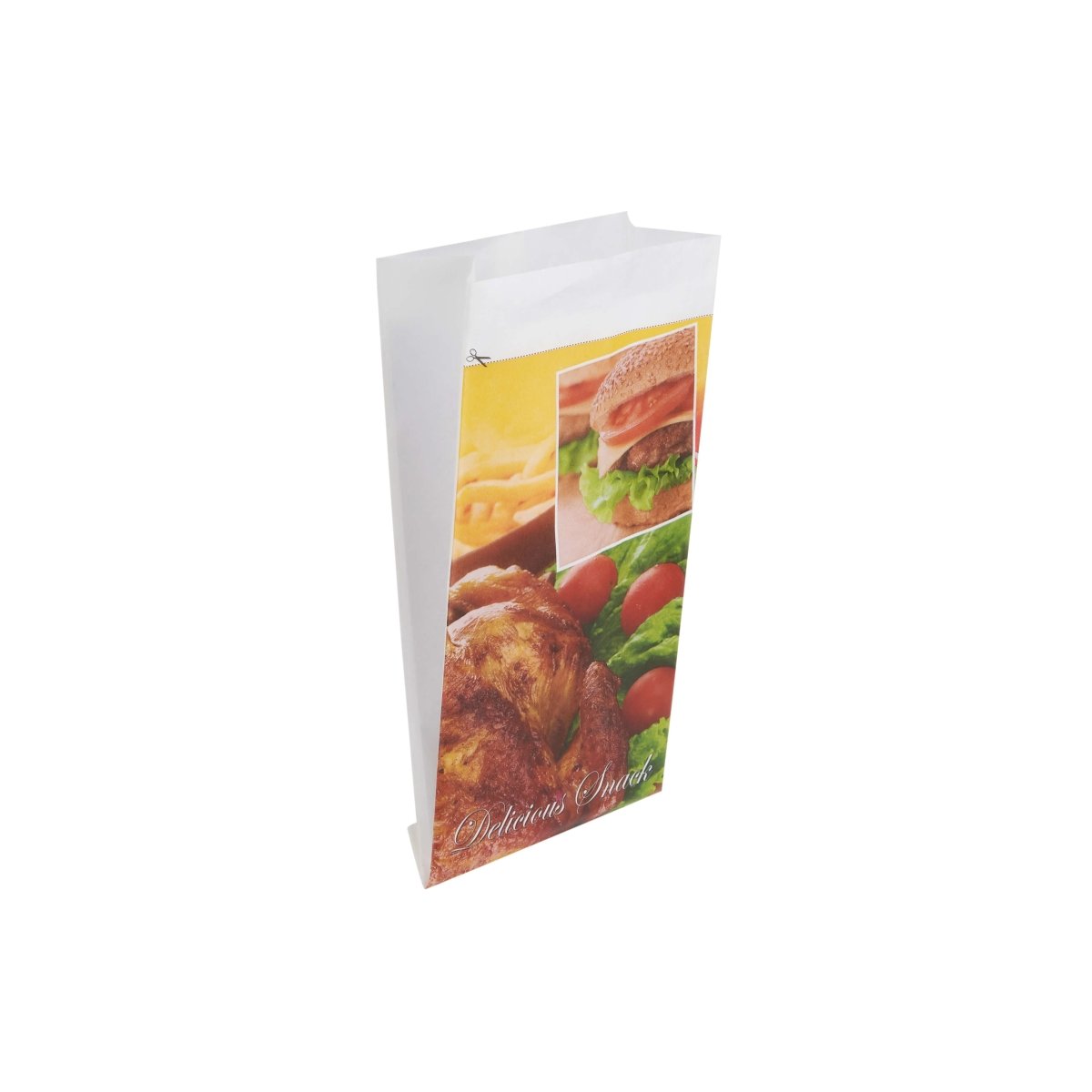 PE Coated Chicken Paper Bag 500 Pieces - hotpackwebstore.com - Chicken Bag