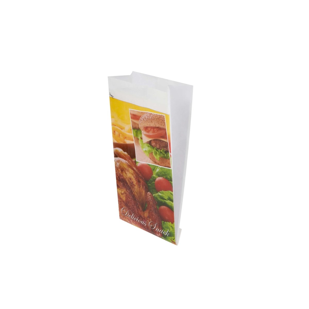 PE Coated Chicken Paper Bag 500 Pieces - hotpackwebstore.com - Chicken Bag