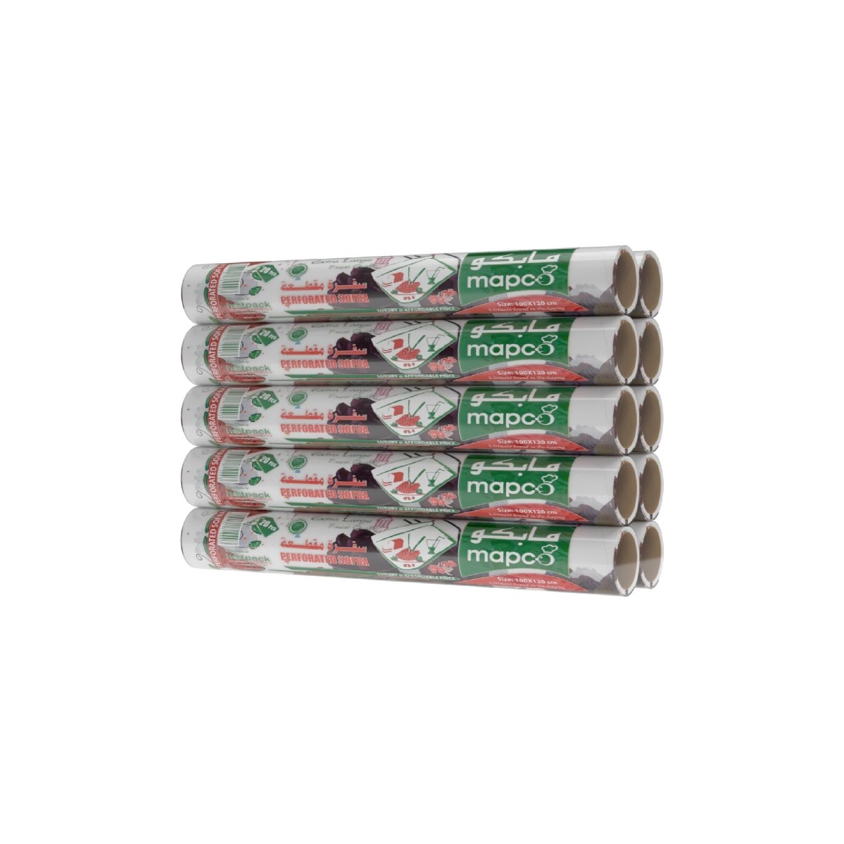 Perforated Sofra Roll 100cm x 120cm - hotpackwebstore.com - Plastic Rolls