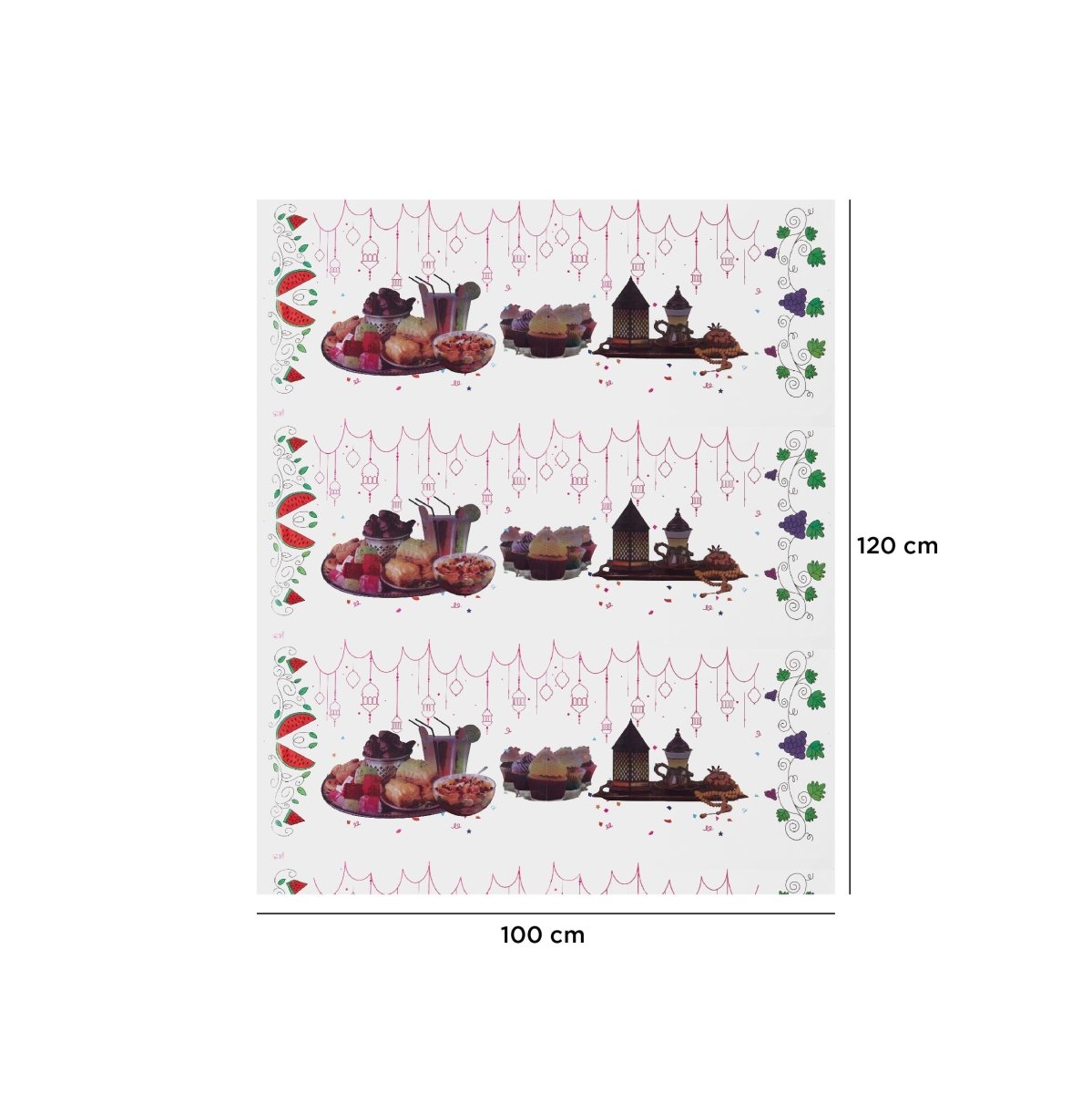 Perforated Sofra Roll 100cm x 120cm - hotpackwebstore.com - Plastic Rolls