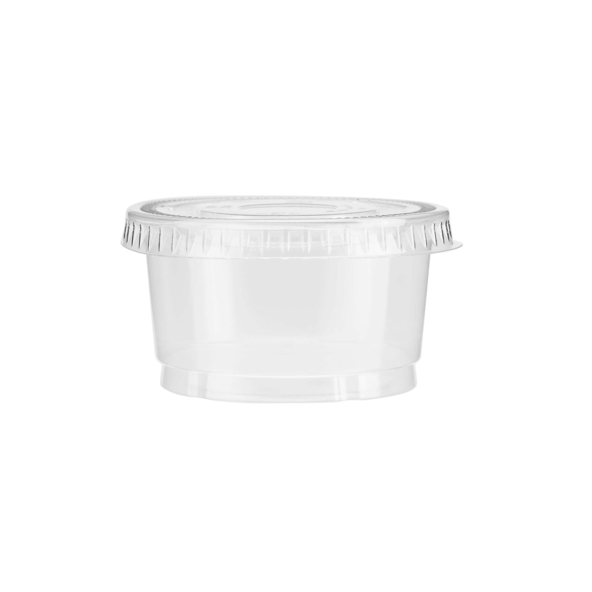 PET Clear Portion Cup with Lid - hotpackwebstore.com