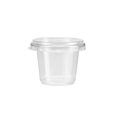 PET Clear Portion Cup with Lid - hotpackwebstore.com - Portion Cups