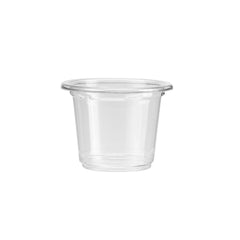 PET Clear Portion Cup with Lid - hotpackwebstore.com - Portion Cups