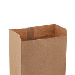 Pinch or Flat Bottom Kraft Paper Bags - hotpackwebstore.com - Flat Bottom Paper Bags