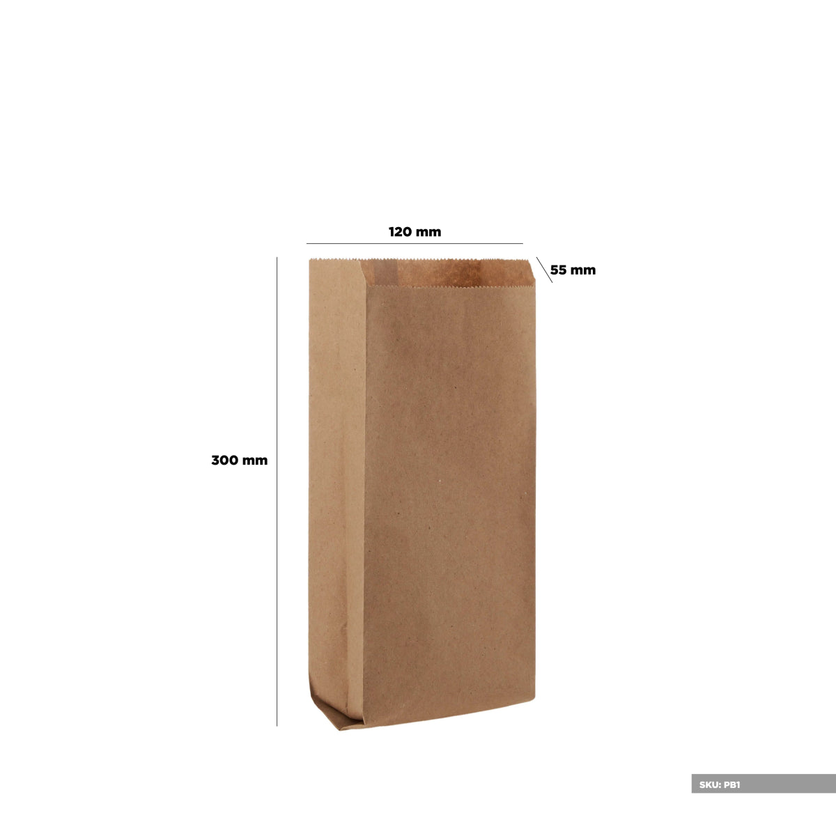 Pinch or Flat Bottom Kraft Paper Bags - hotpackwebstore.com - Flat Bottom Paper Bags