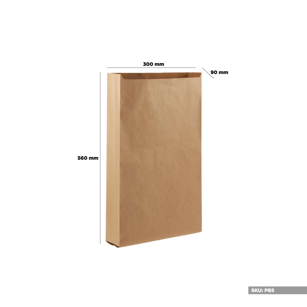 Pinch or Flat Bottom Kraft Paper Bags - hotpackwebstore.com - Flat Bottom Paper Bags