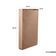 Pinch or Flat Bottom Kraft Paper Bags - hotpackwebstore.com - Flat Bottom Paper Bags